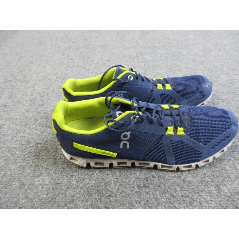 On Running Shoes Womens Size 10 Blue Mesh CloudTec Sneakers Athletic‎ Road